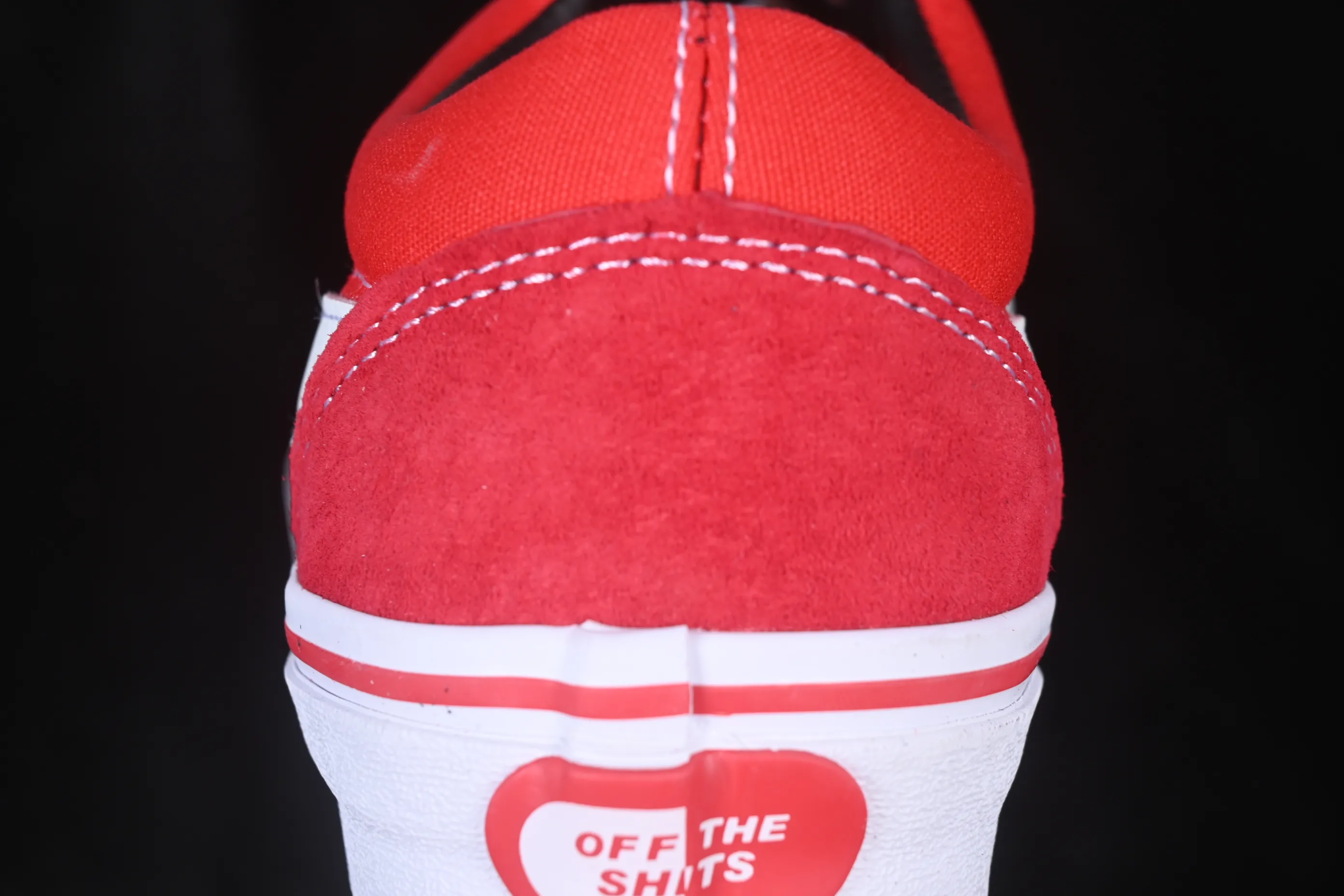All categories Vans Vans series Vans Low Vans low-top Revenge x Storm Old Skool Lightning joint low-top casual sneakers red and white